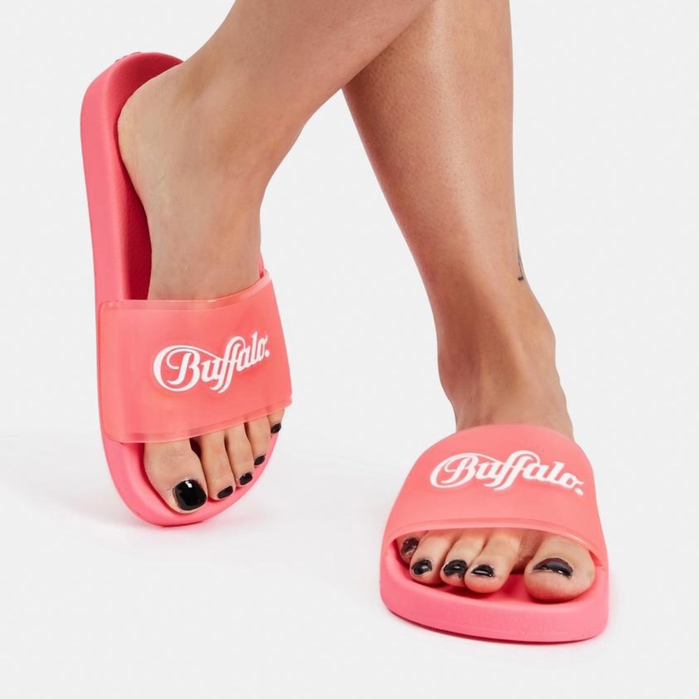 🧨LAST PAIR🧨 Buffalo Pink Resi Slides 7.5 (38)